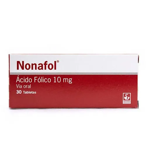 NONAFOL 10 MG X 30 TAB SIEGFRIED